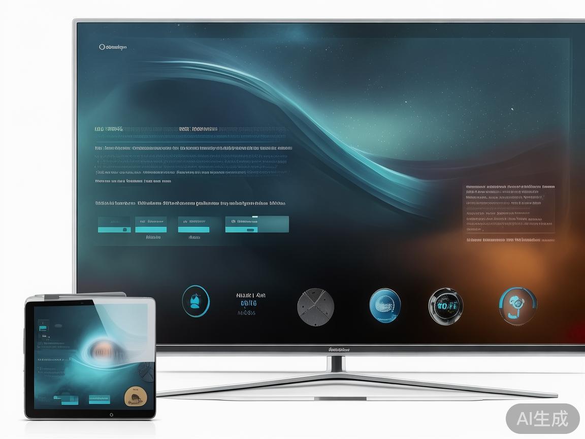 以智能电视为例，平台专门开发了适配大屏幕的界面布局